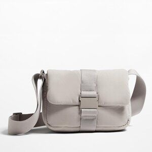 Oysho Mini Buckle Bag in Mink